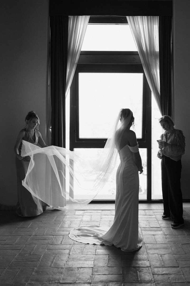 wedding at casale doria pamphilj