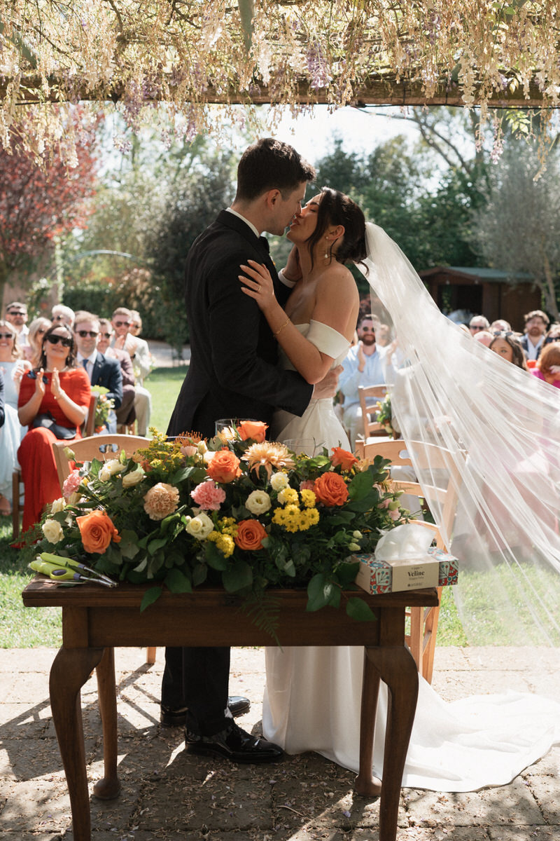 wedding at casale doria pamphilj