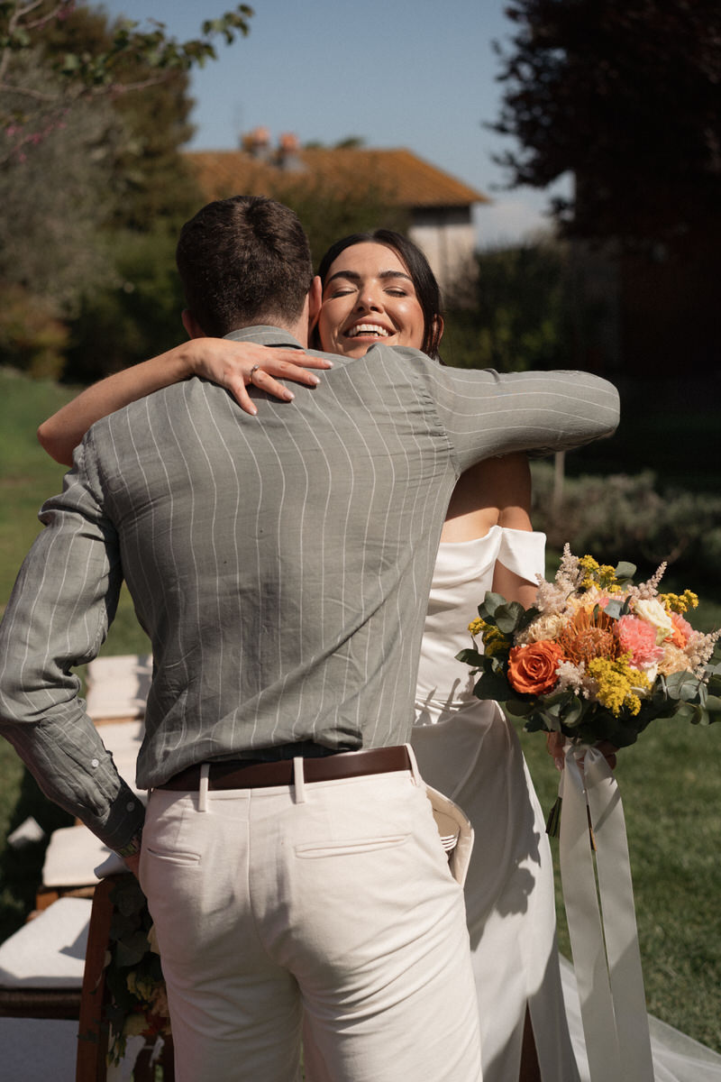 wedding at casale doria pamphilj