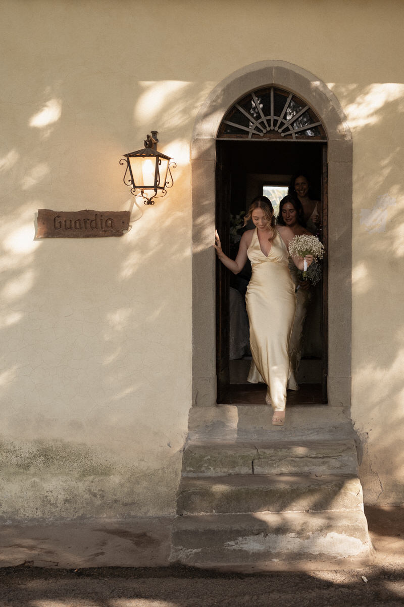 wedding at castello del trebbio