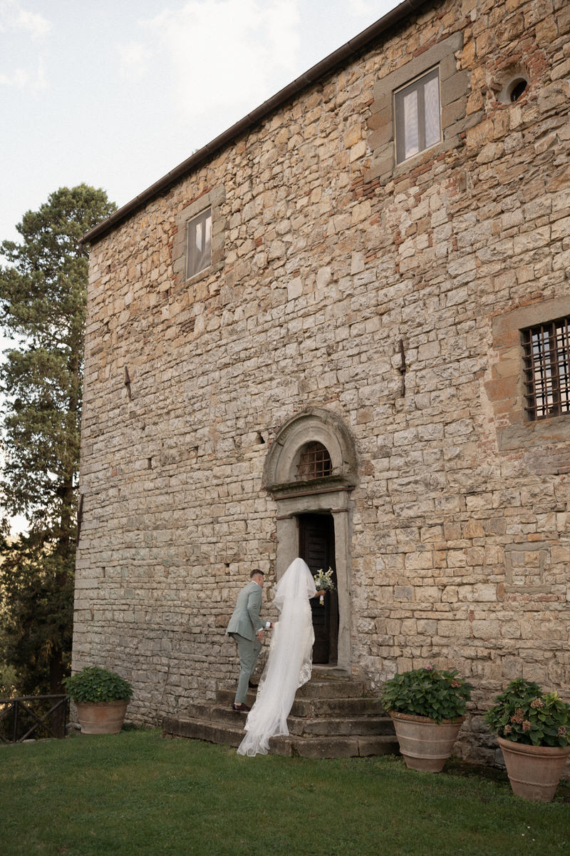 wedding at castello del trebbio