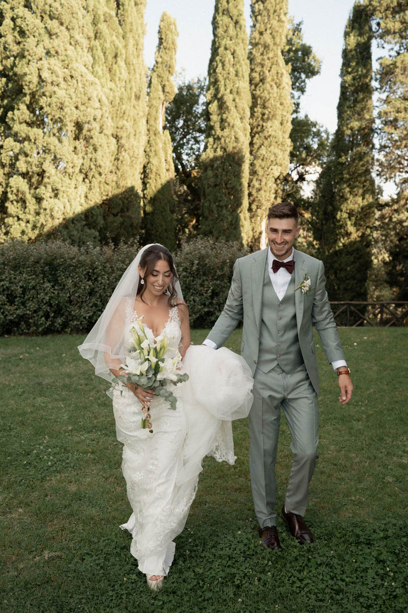 wedding at castello del trebbio