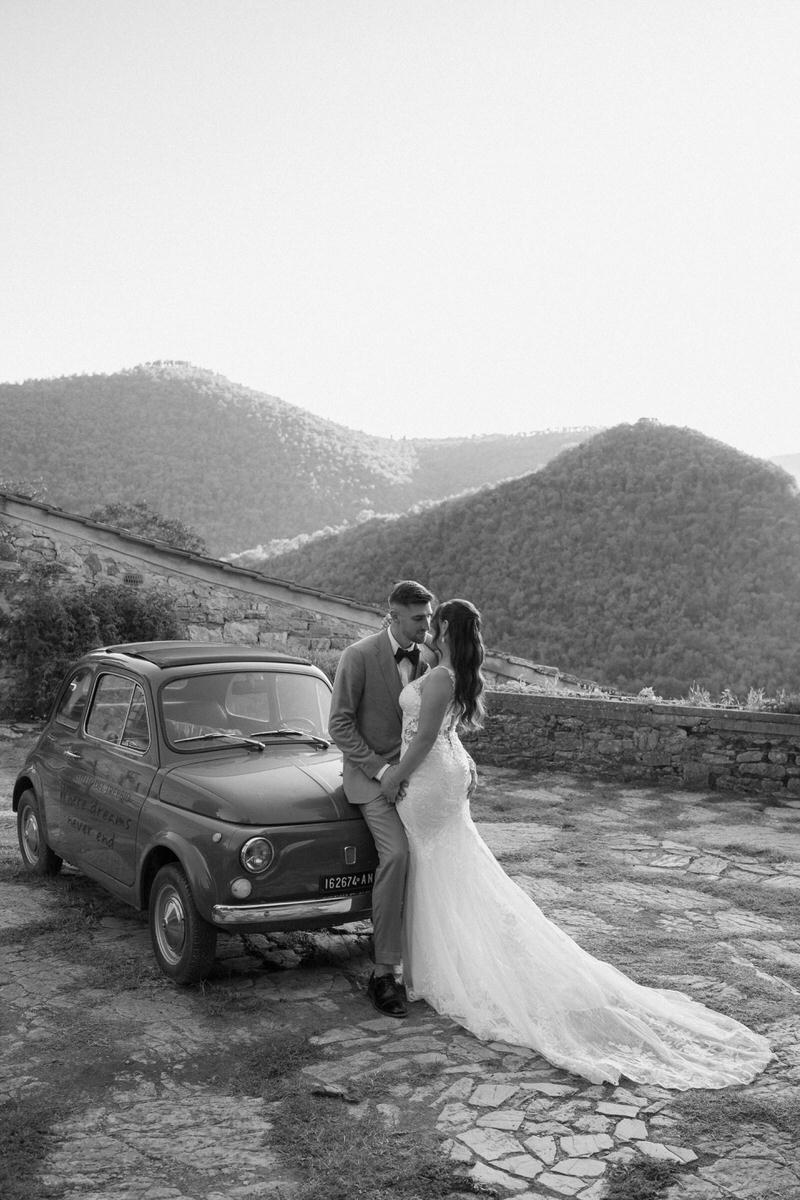 wedding at castello del trebbio