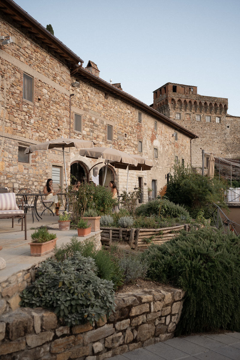 wedding at castello del trebbio