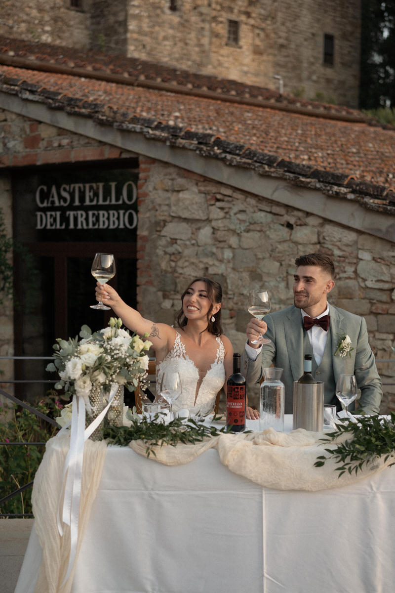 wedding at castello del trebbio