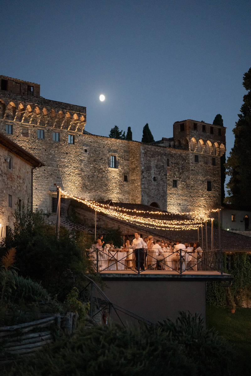 wedding at castello del trebbio
