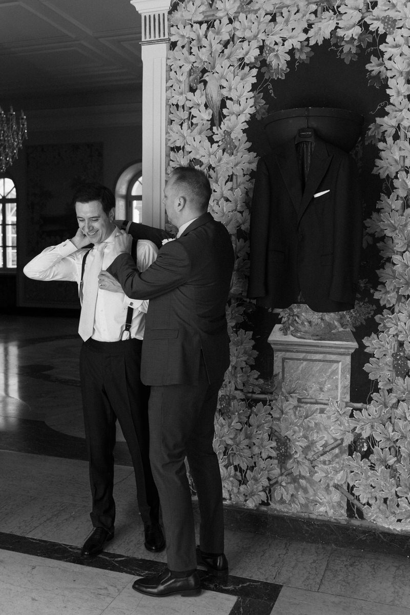 wedding at villa miani